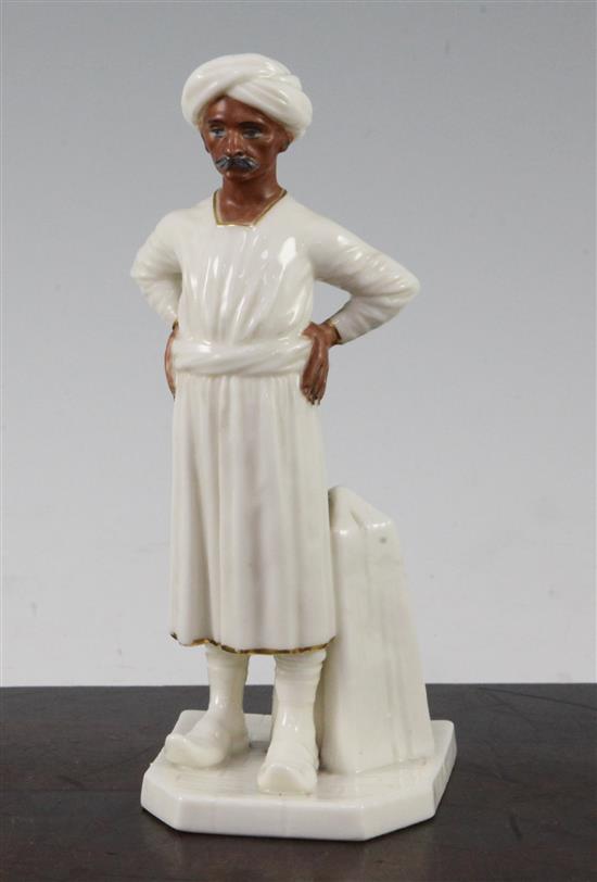 A Royal Worcester figure of The Indian, 17.5cm